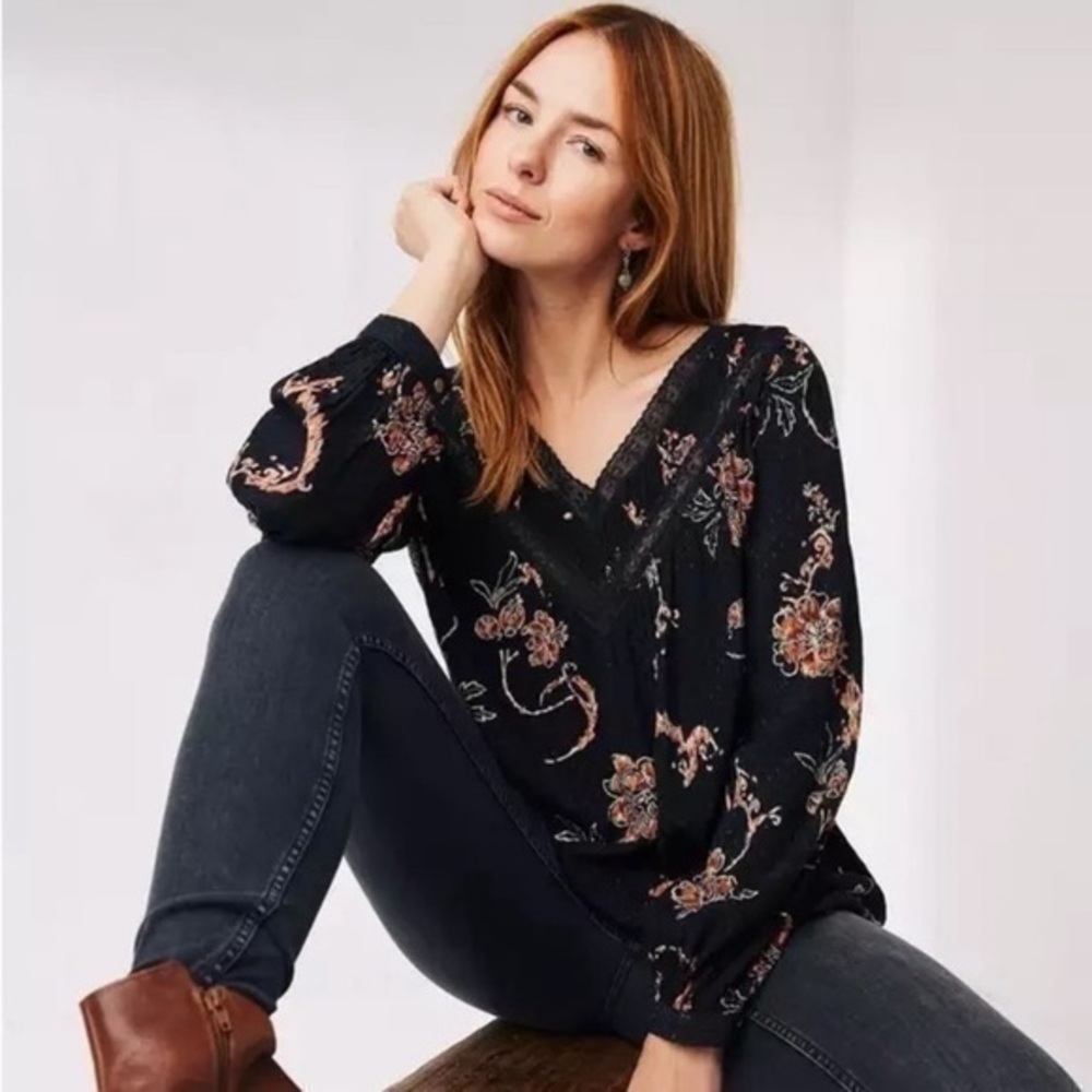 Fat Face Mabel Ikat Tapestry Blouse